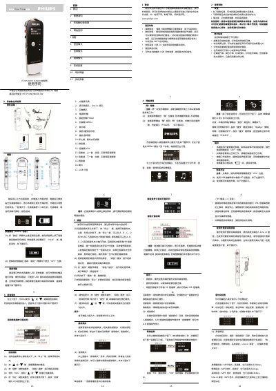 Philips VTR5500/V TR5600 Voice Recorder User Manual - cover page