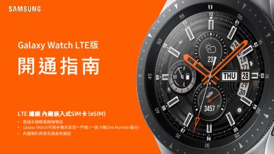 Samsung Galaxy Watch LTE eSIM Setup Guide - cover page