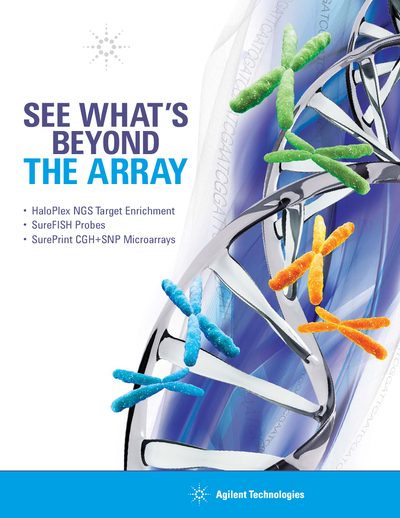 Agilent HaloPlex, SureFISH, and SurePrint Product Leaflet - cover page