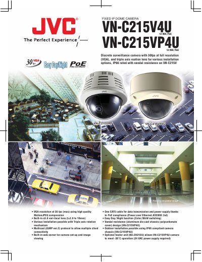 JVC VN-C215V4U VN-C215VP4U Manual - cover page