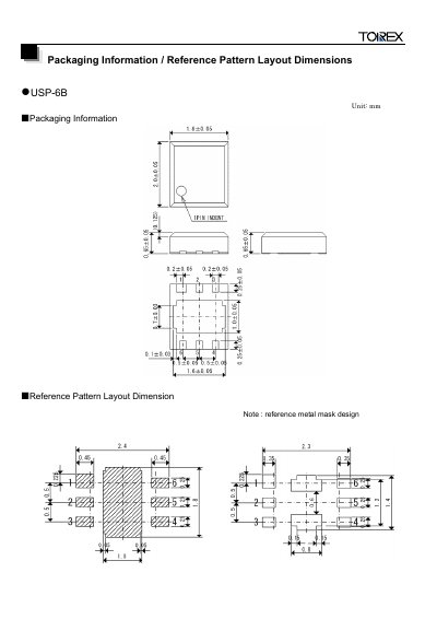 TOREX USP-6B Manual(2) - cover page