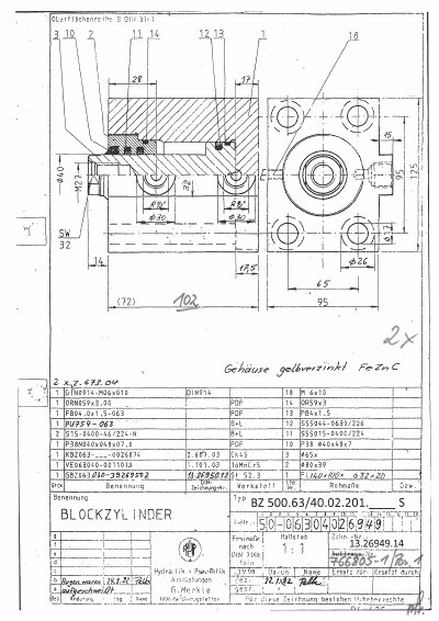 AHP Merkle BZ 500.63/40.02.201.__S technology data - cover page