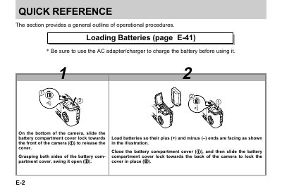 Casio QV-3EX LCD Digital Camera User's Guide - cover page