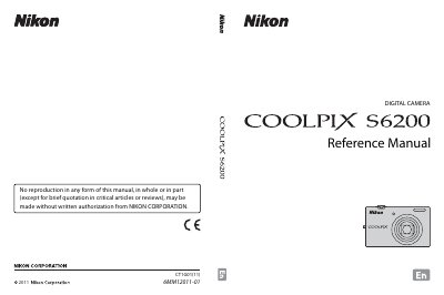 Nikon COOLPIX S6200 User Manual