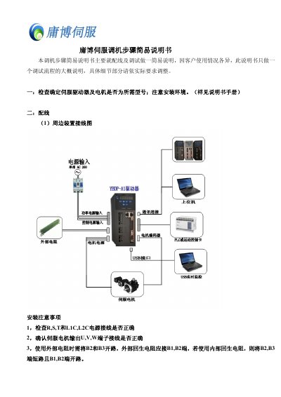 Yongbo Servo Drive Tuning Steps Simplified Manual