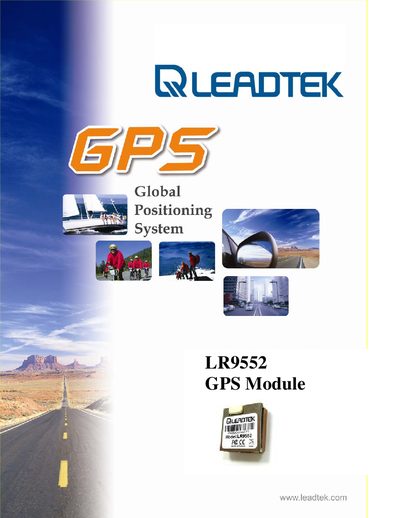 Leadtek LR9552 GPS Module User Manual