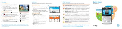 HTC Status Quick Start Guide - cover page