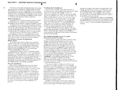 Yamaha CS-80 Synthesizer User Manual - cover page