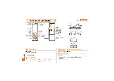 au S001 Phone User Manual - cover page