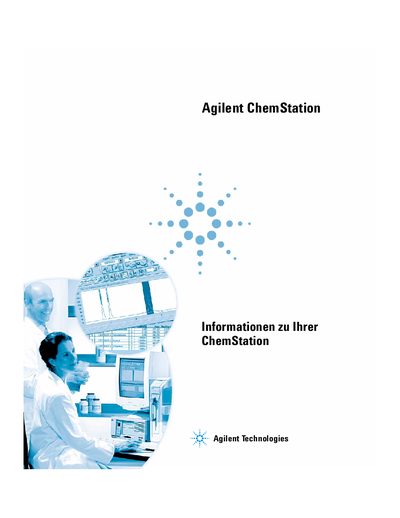 Agilent ChemStation User Manual - cover page