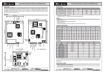 FrSky Scout VS600 Series Instruction Manual