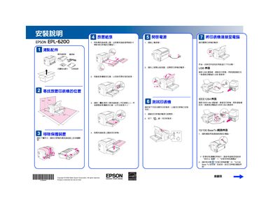 Epson EPL-6200 Installation Guide - cover page