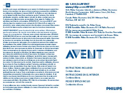 Philips AVENT Sterilizer User Guide - cover page