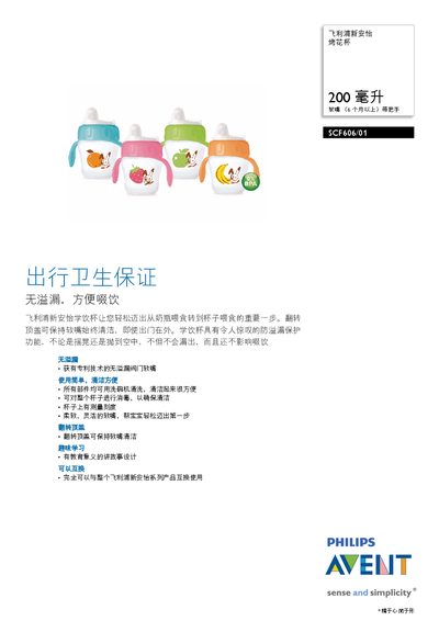 Philips SCF606/01 User Manual - cover page