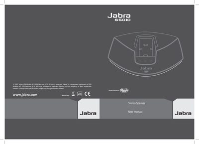 Jabra S5010 User Manual - cover page