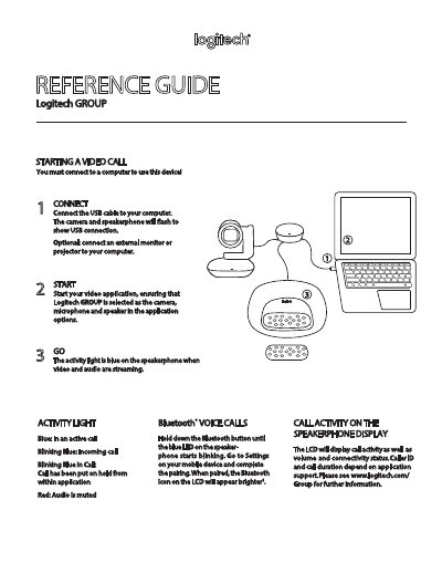 Logitech GROUP User Manual - cover page