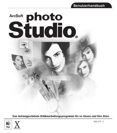 ArcSoft PhotoStudio 8.5 Mac User Manual - cover page