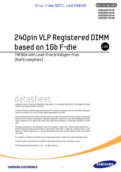 samsung M392B2873FH0 handbook (1)(1)