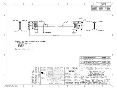 MOLEX SD-79918-013 handbook - cover page