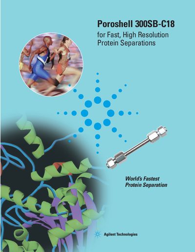 Agilent Poroshell 300SB-C18 RP-HPLC Column Product Leaflet - cover page