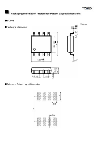 TOREX SOP-8 Manual - cover page