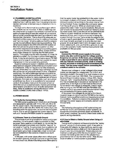 YAMAHA SECTION4 installation notes (1)(1) - cover page