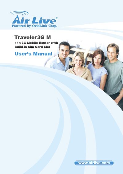 Air Live Traveler3G M User Manual