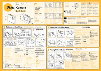 Digital Camera Quick Start Guide - cover page