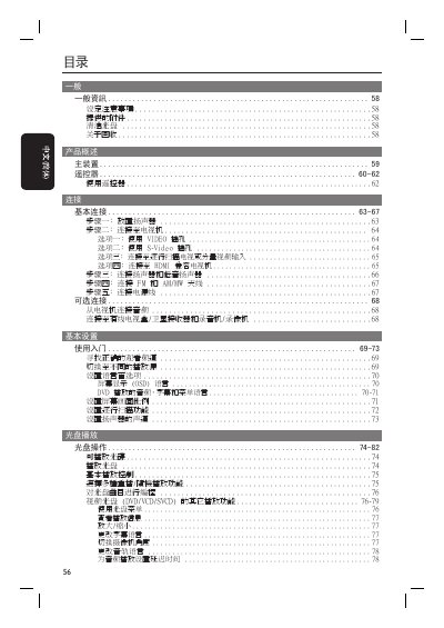Philips Home Theater System User Manual - cover page