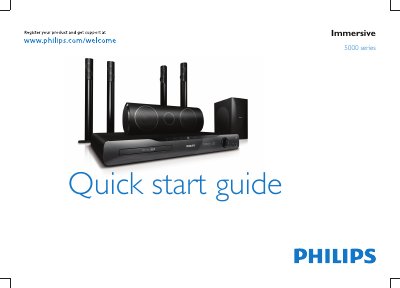 Philips 5000 Series Immersive Quick Start Guide