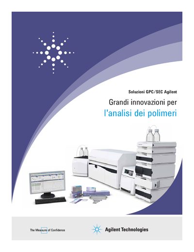 Agilent GPC/SEC Solutions Product Brochure - cover page