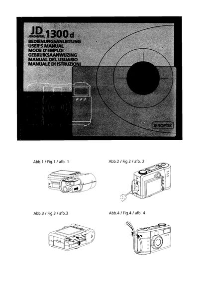 JD 1300D Camera User Manual - cover page