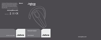 Jabra BT135 Bluetooth Headset User Manual - cover page