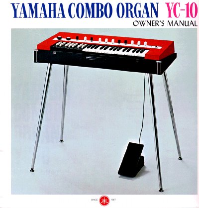 Yamaha YC-10 Combo Organ Owner's Manual - cover page