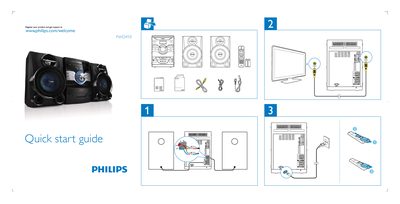 PHILIPS FWD410 user guide ( English ) - cover page