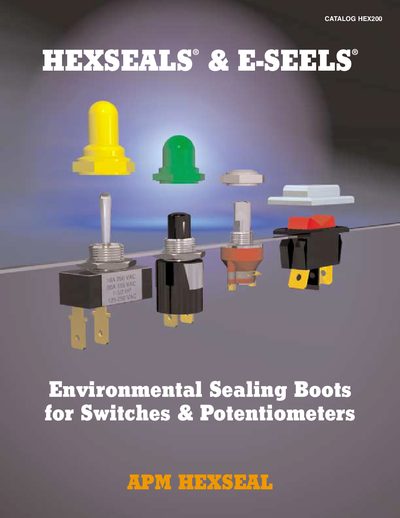 APM HEXSEAL Environmental Sealing Boots Catalog - cover page