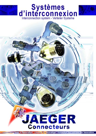 Jaeger Interconnection System Product Leaflet - cover page