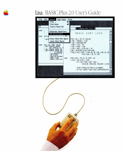 Apple Lisa BASIC-Plus 2.0 User's Guide - cover page