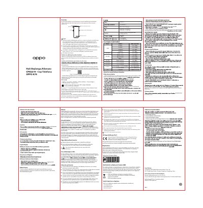 OPPO A74 CPH2219 User Manual - cover page