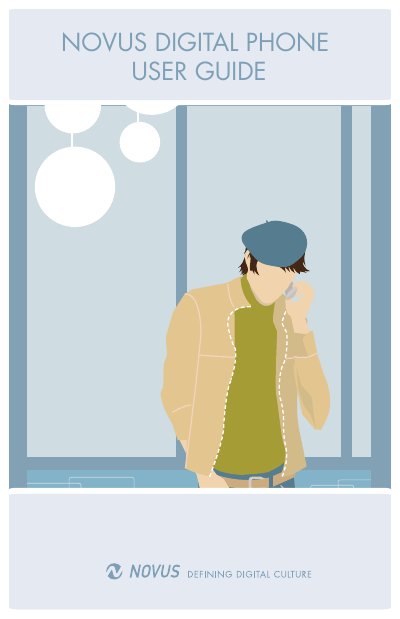Novus Digital Phone User Guide - cover page