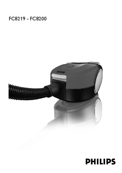 Philips FC8219/FC8200 Vacuum Cleaner User Manual