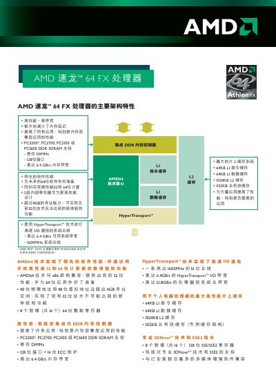 AMD Athlon 64 FX Processor Datasheet