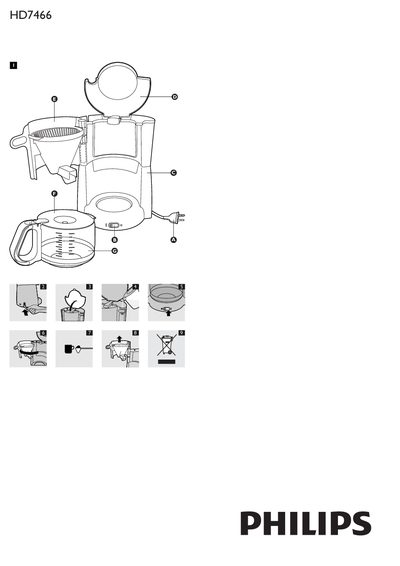 Philips HD7466 User Manual - cover page