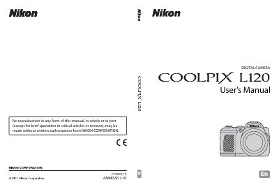 Nikon COOLPIX L120user manual