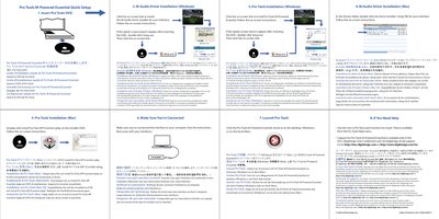 Avid Pro Tools M-Powered Essential Quick Setup Guide - cover page