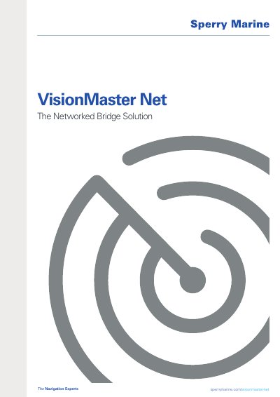 Sperry Marine VisionMaster Net Networked Bridge Solution Product Leaflet - cover page