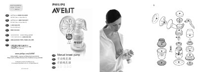 Philips AVENT SCF310 Manual Breast Pump User Manual