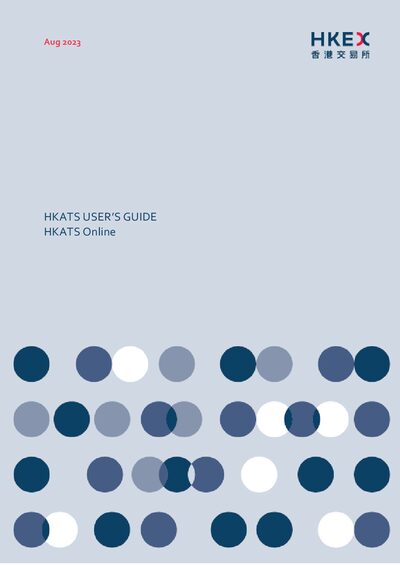 HKEX HKATS Online User Manual