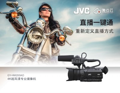 JVC GY-HM200AO 4K Ultra HD Camera User Manual - cover page