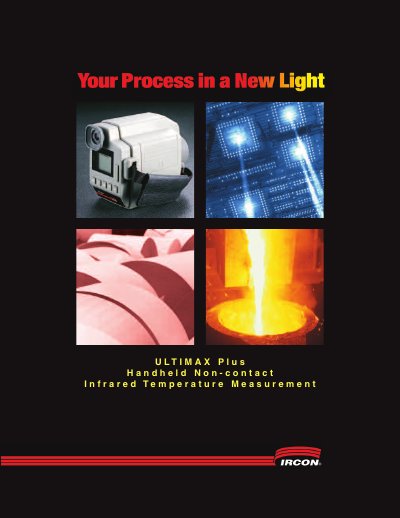 IRCON UX 10P-UX 70P technology data - cover page